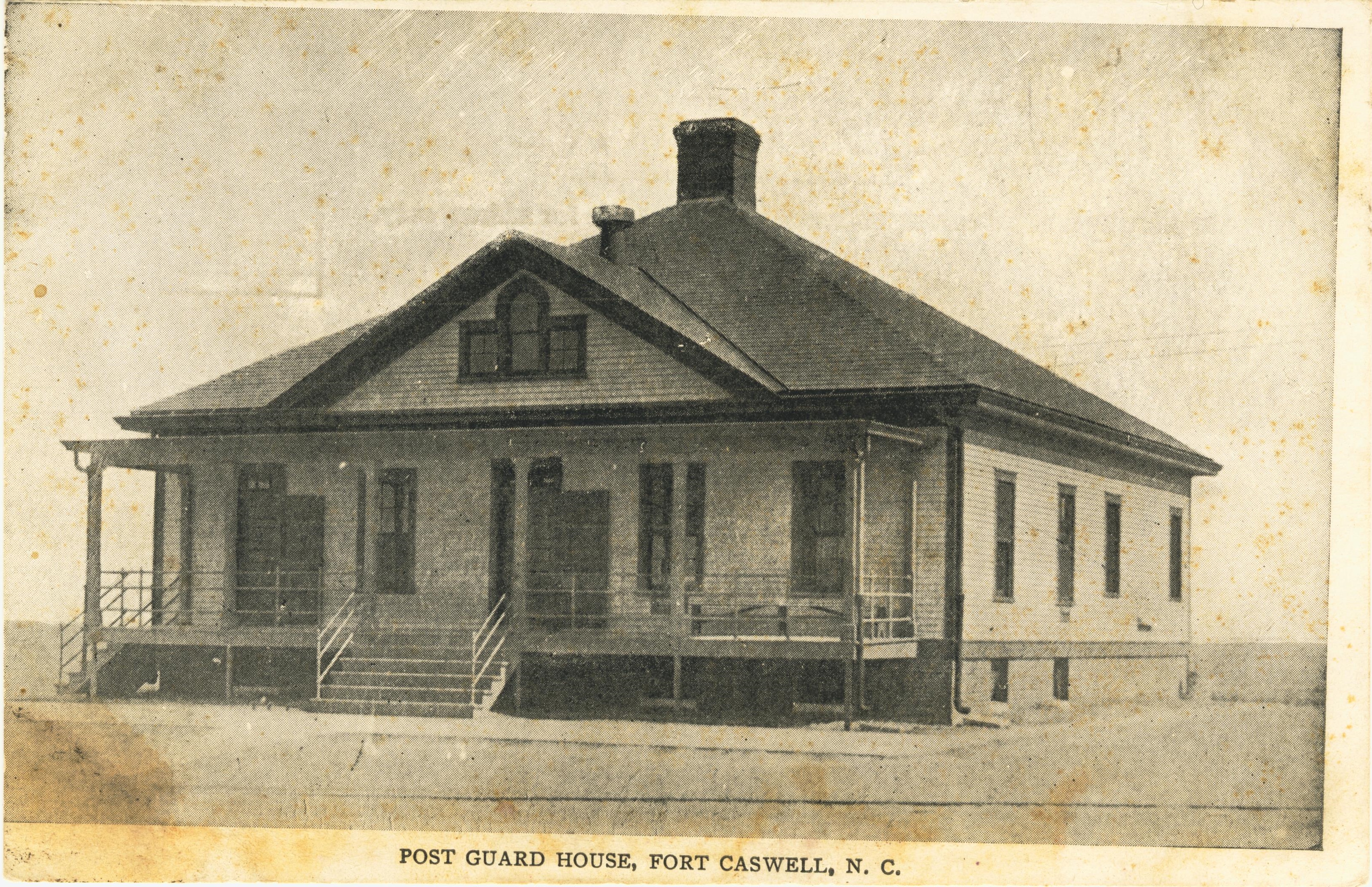 Post Guard House Fort Caswell NC