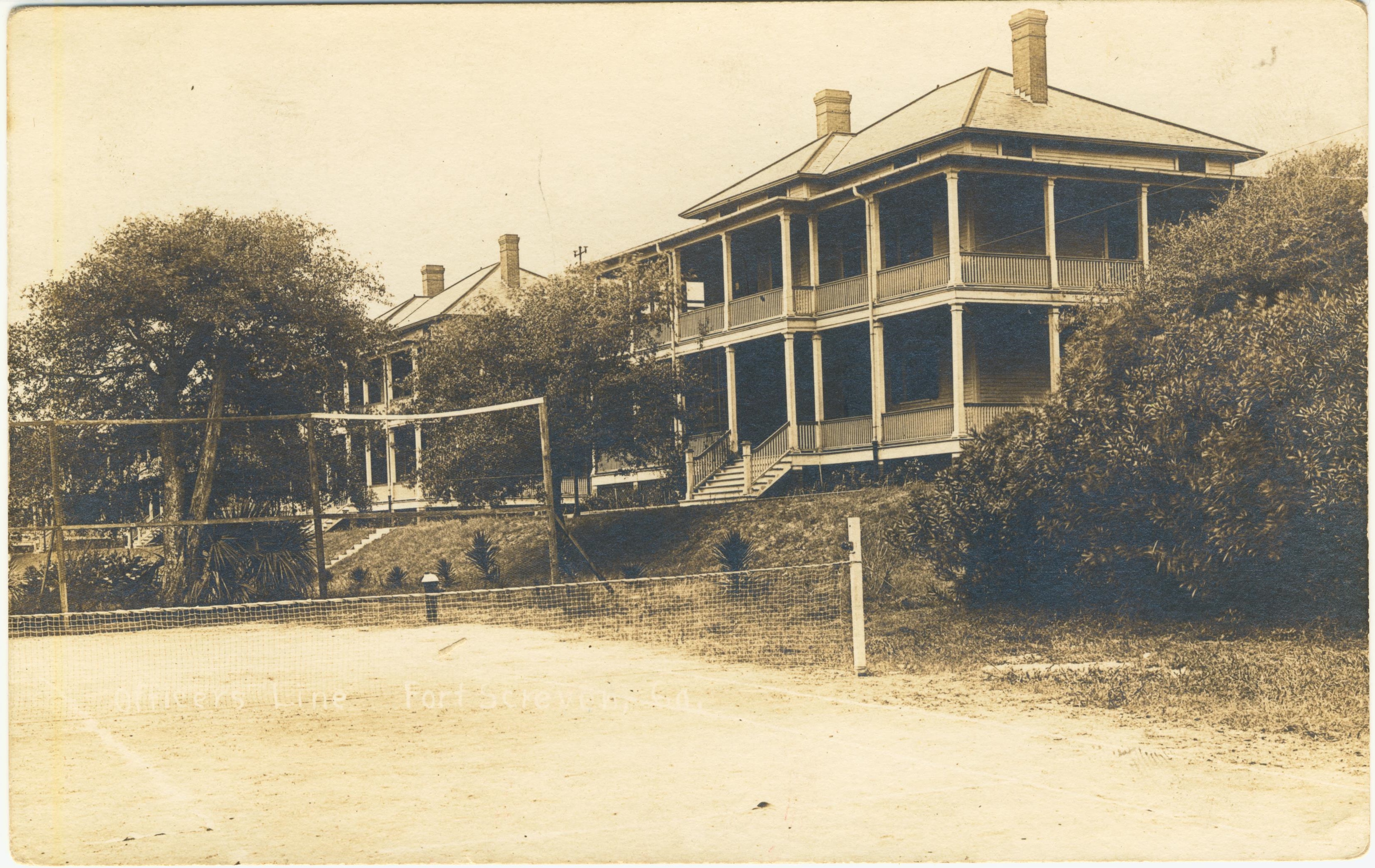 Tennis Courts Fort Screven GA