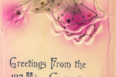 Greetings from 127 Mine Compant C.A.C. Fort Fremont SC