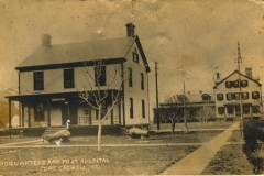 Headquartes and Post Hospital Fort Caswell NC