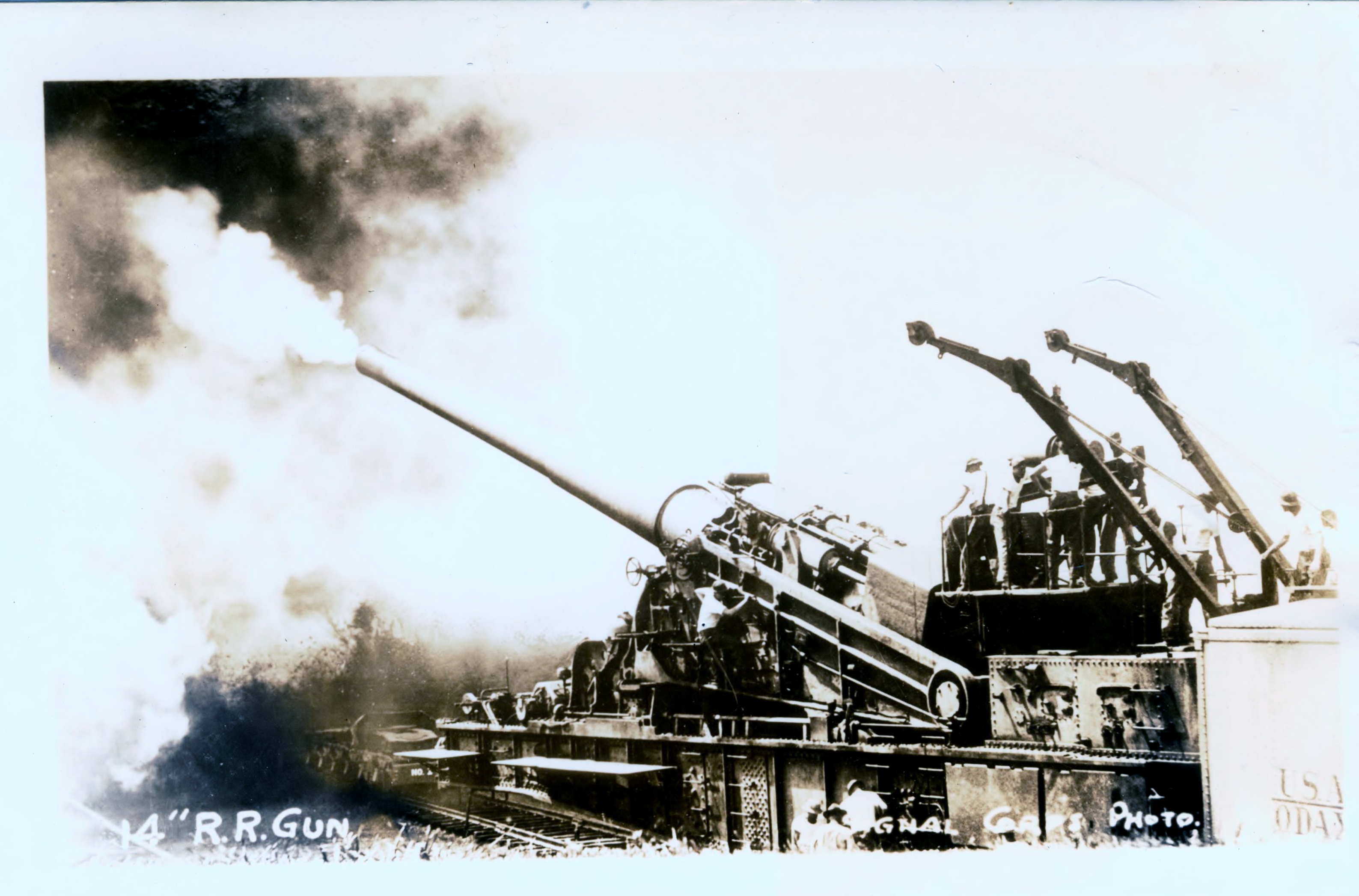 14 inch R.R. gun