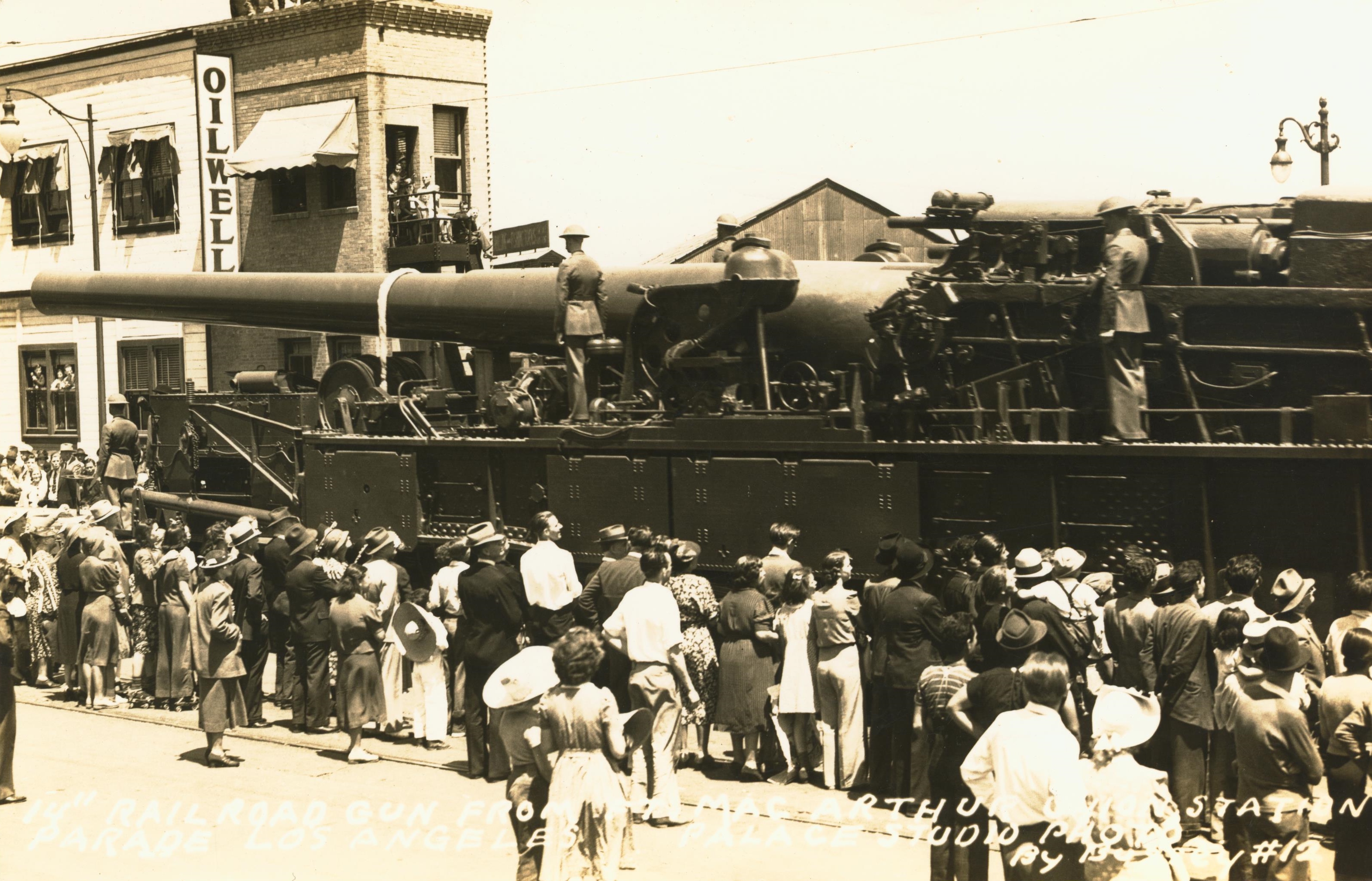 14 inch railroad gun