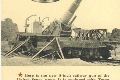 Bearing advertisement 8 inch R.R. gun