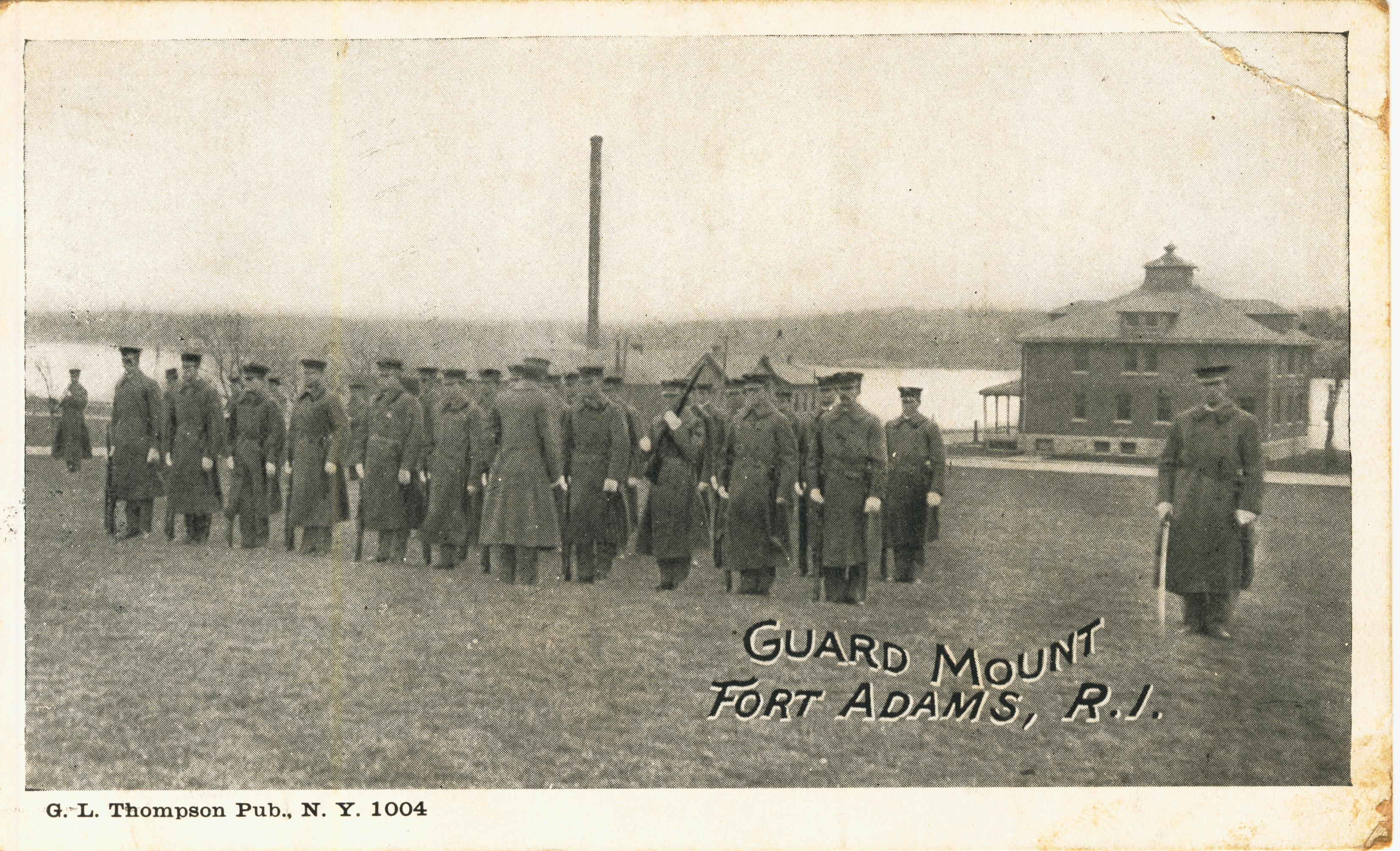 Guard Mount Fort Adams RI