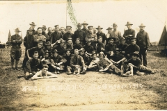 4th Co CAC C.N.G. in camp 1910