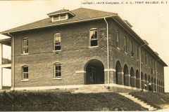 Barracks 109th Co CAC Fort Greble RI