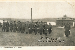 Guard Mount Fort Adams RI