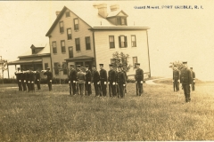 Guard Mount Fort Greble RI