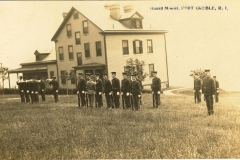 Guard Mount Fort Greble RI