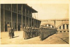 On back 102nd Co CAC March 1915