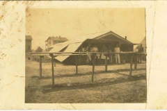 Mess Tent photo likely taken at Fort Crockett TX