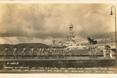guard of Honor 4th C.A.C. Balboa CZ Oct 16 1935